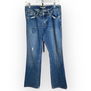 Sergio Valente Blue Straight Leg Denim Jeans